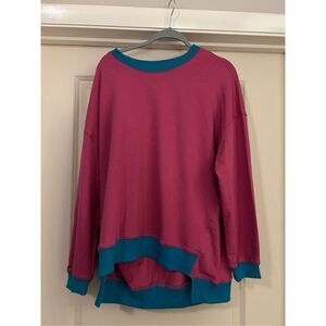 NEW Oversized Pullover Sweatshirt Sweater Fall Y2K L